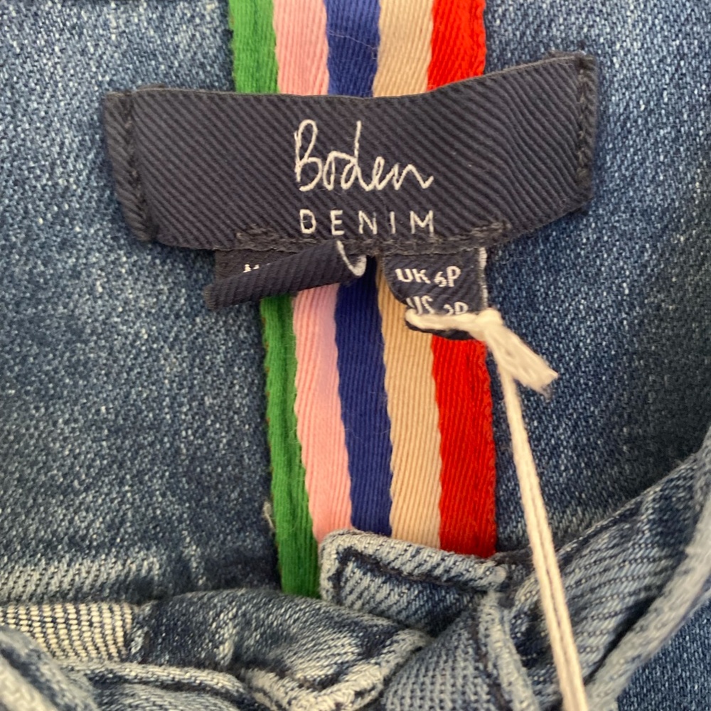 Boden Denim Shirt Dress Size US 2P NWT - Picture 4 of 9